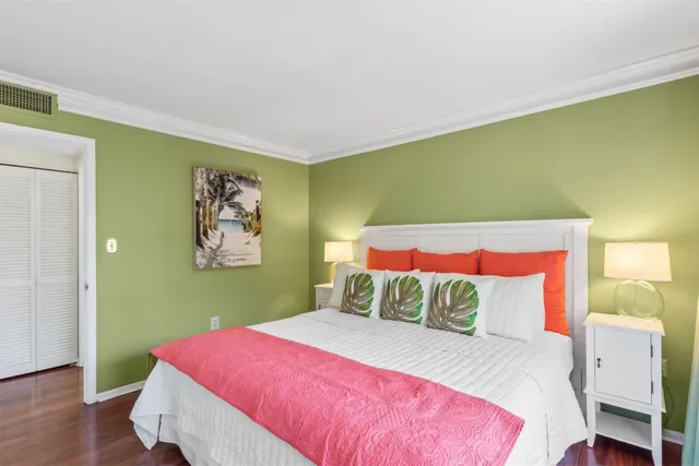 a view of a balcony with furniture