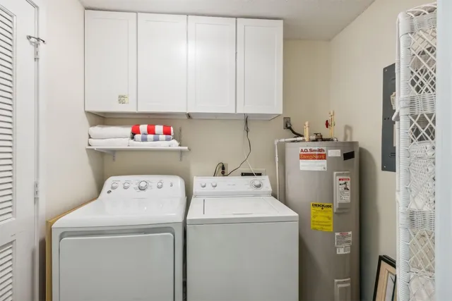 a view of balcony with furniture