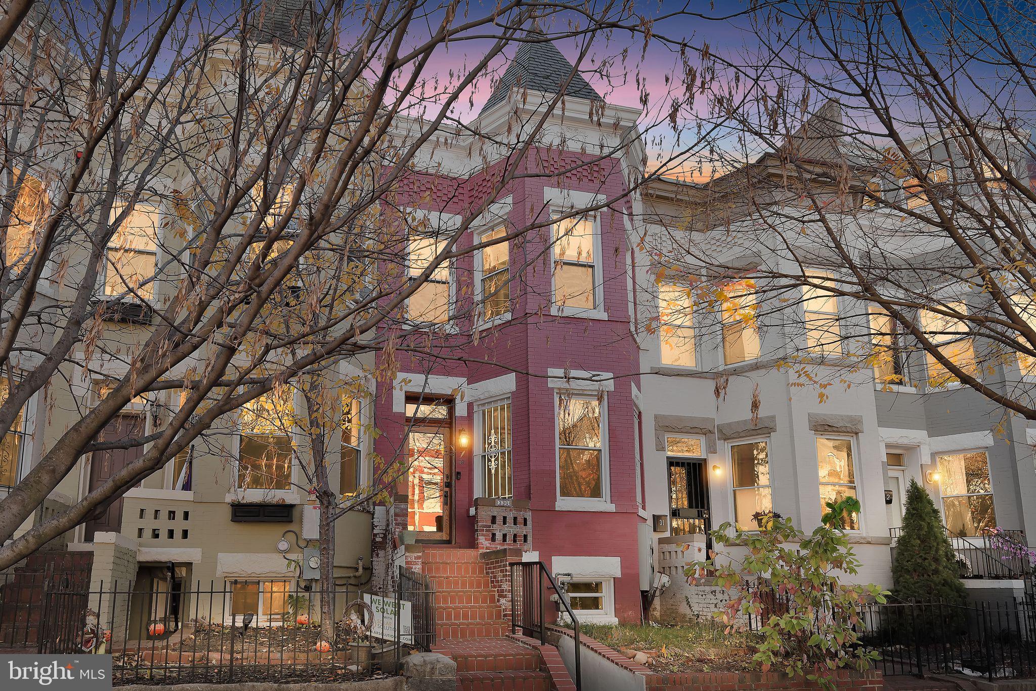 33 Q Street Northeast Washington, DC 20002 - Photo 5 of 28 Harry Wardman Built Rowhome