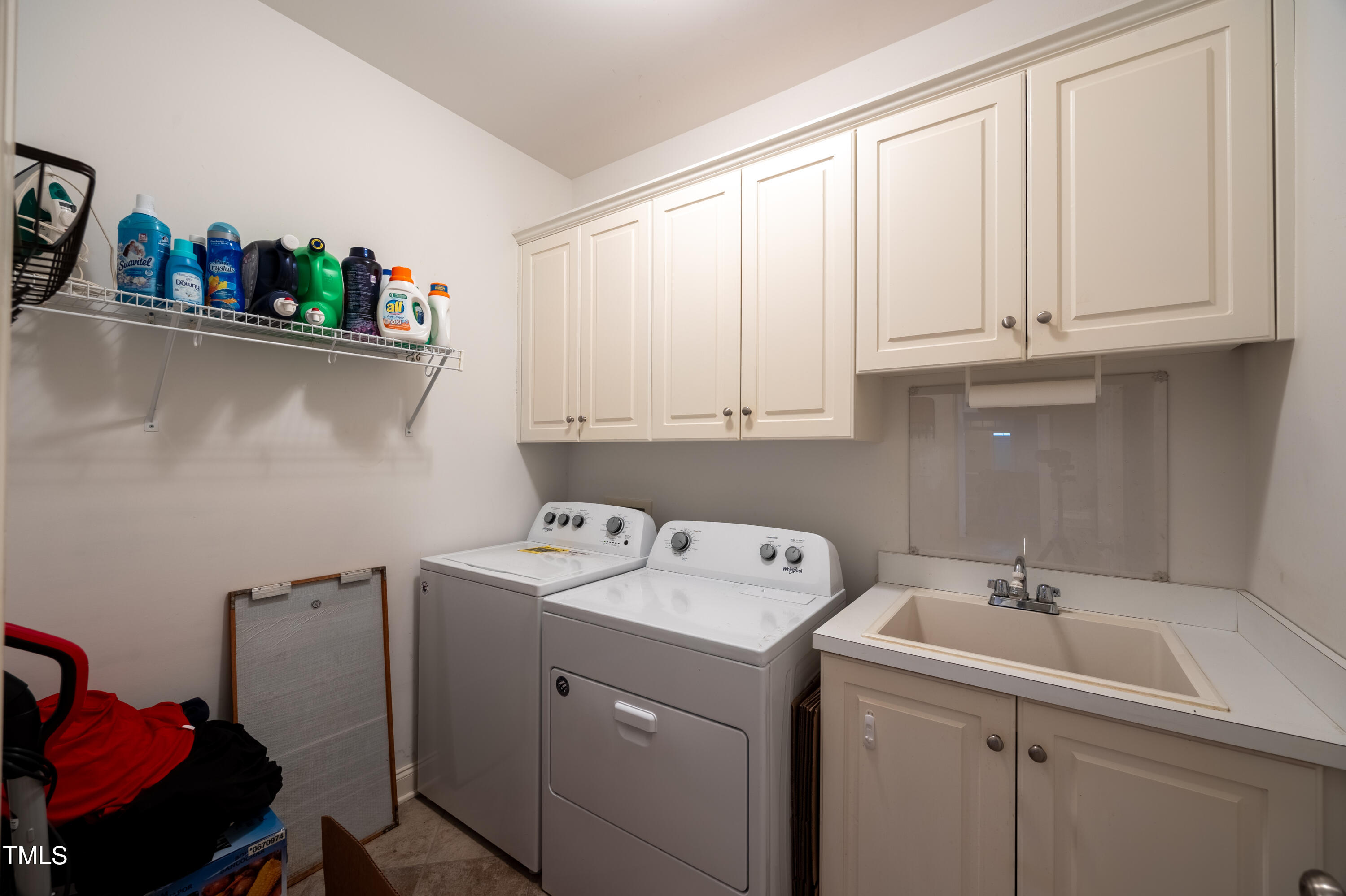 5148 Nowell Road Sims, NC 27880 - Photo 26 of 49 a utility room with sink dryer and washer