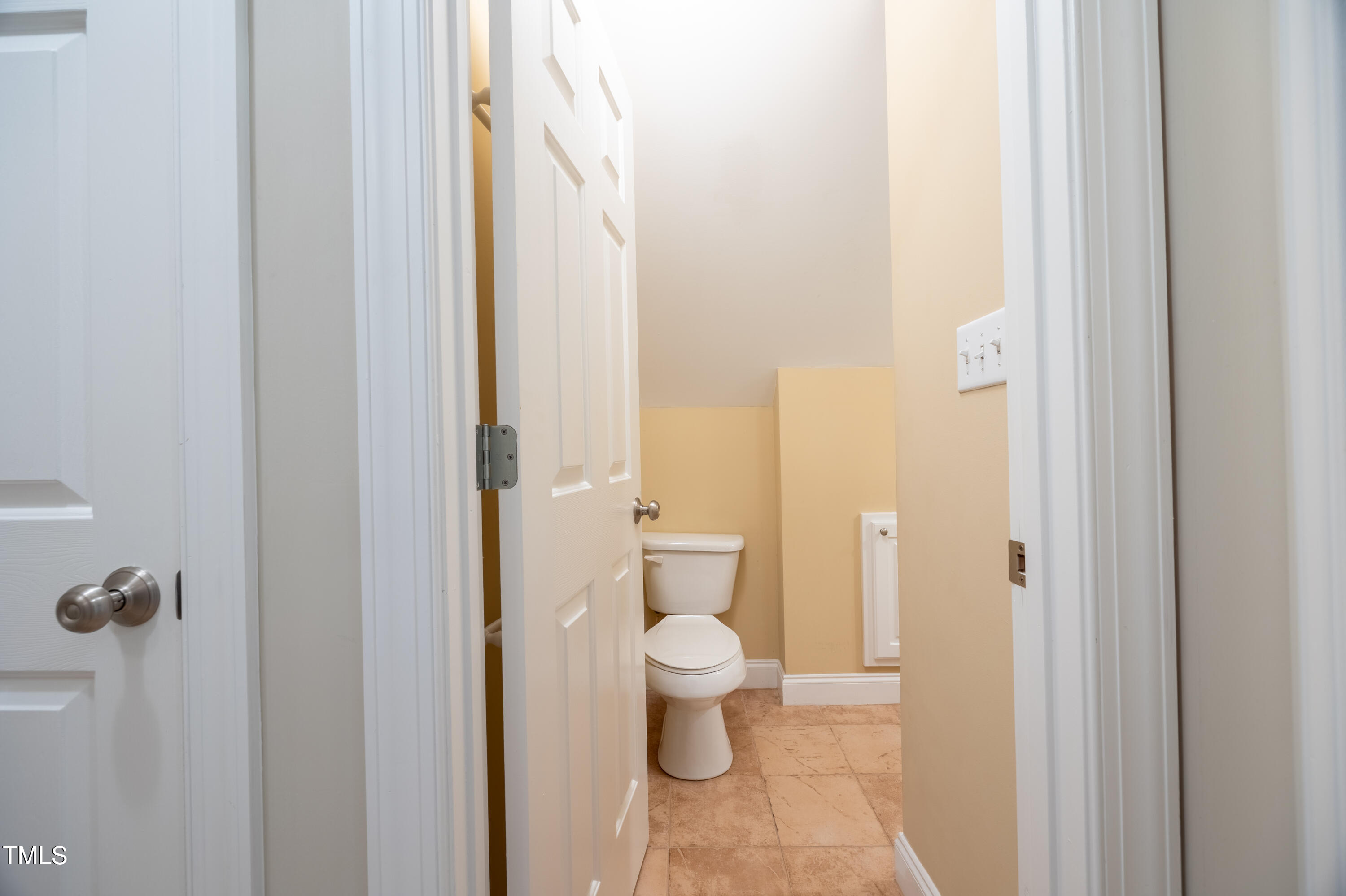 5148 Nowell Road Sims, NC 27880 - Photo 40 of 49 a bathroom with a toilet and a view of bathroom