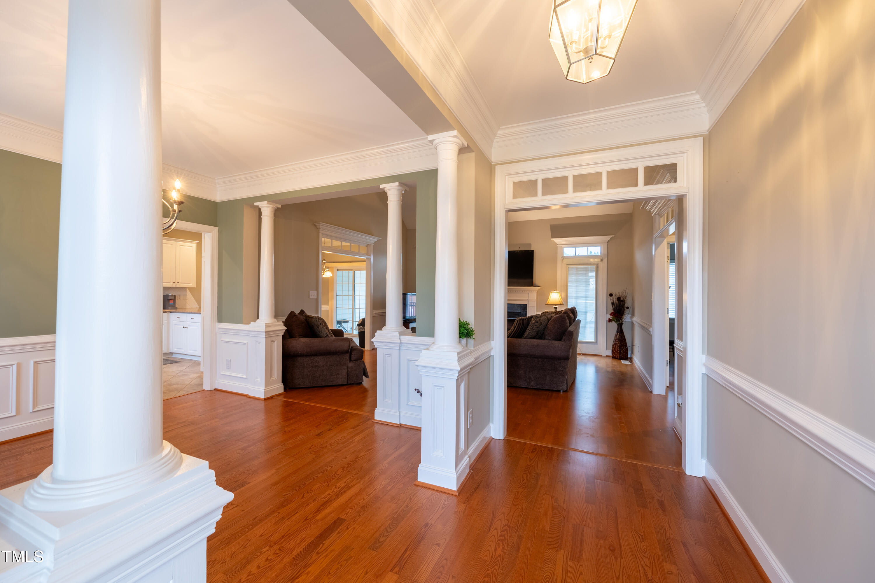 5148 Nowell Road Sims, NC 27880 - Photo 6 of 49 a living room with furniture and a wooden floor