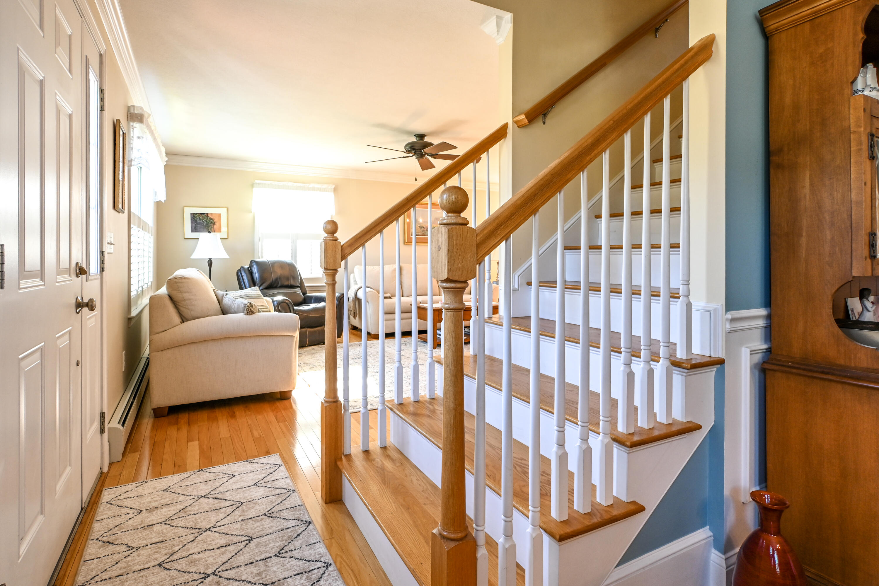 28 East Wind Drive Buxton, ME 04093 - Photo 24 of 58 Front Hall to upstairs
