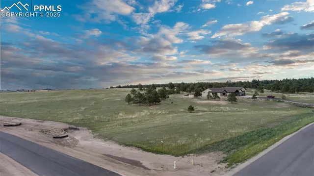 a view of a lake with an outdoor space