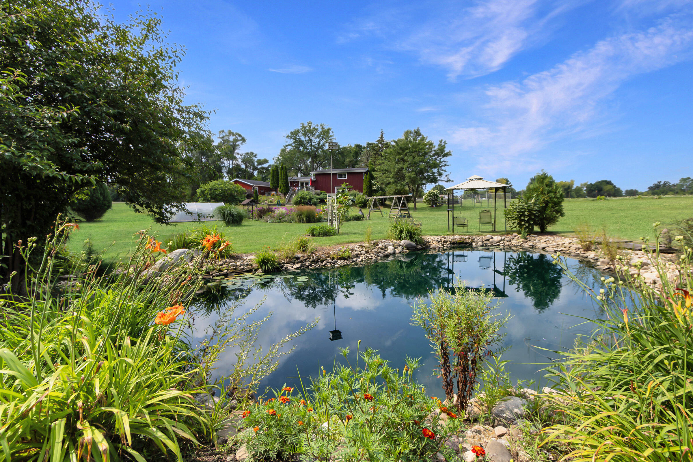38112 87th Street Randall, WI 53105 - Photo 27 of 34 Fish Pond
