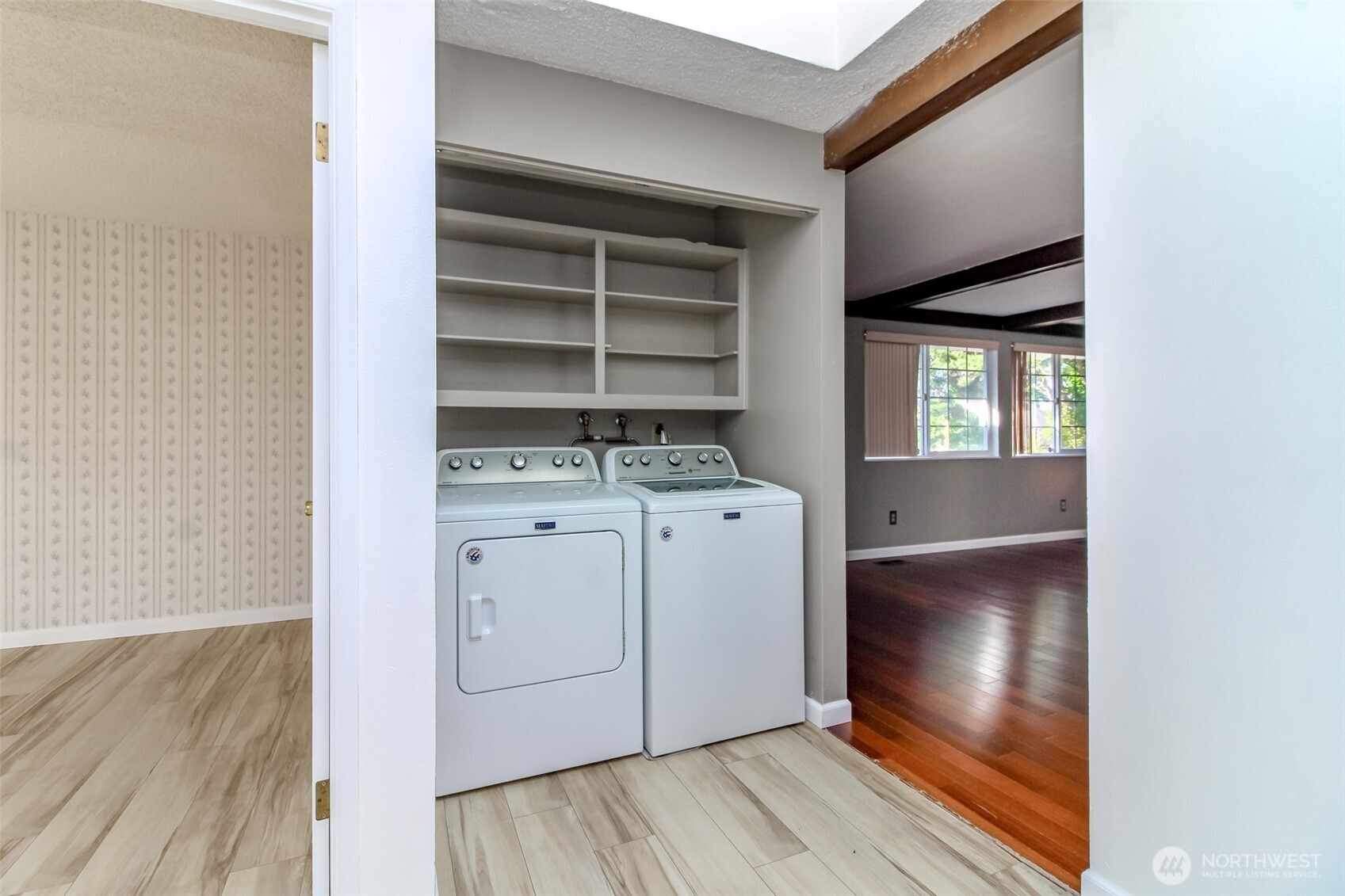 32622 39th Avenue Southwest Federal Way, WA 98023 - Photo 19 of 40 a view of hallway with washer and dryer