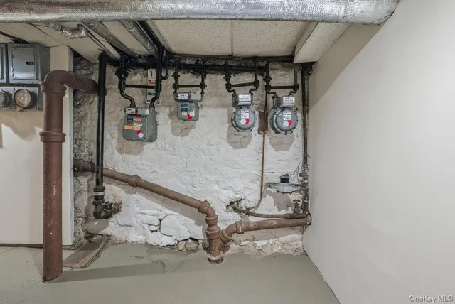 a view of storage and utility room