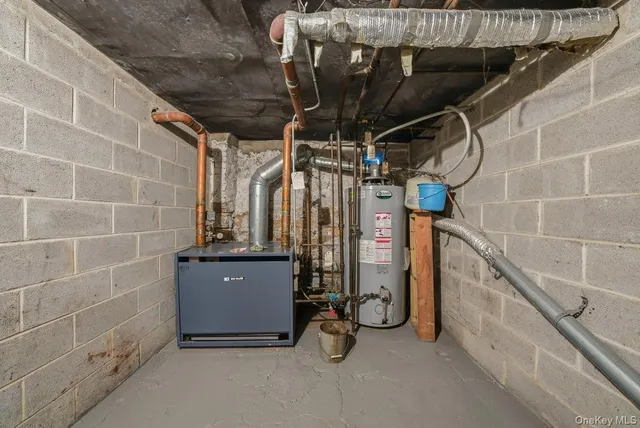 a view of storage and utility room