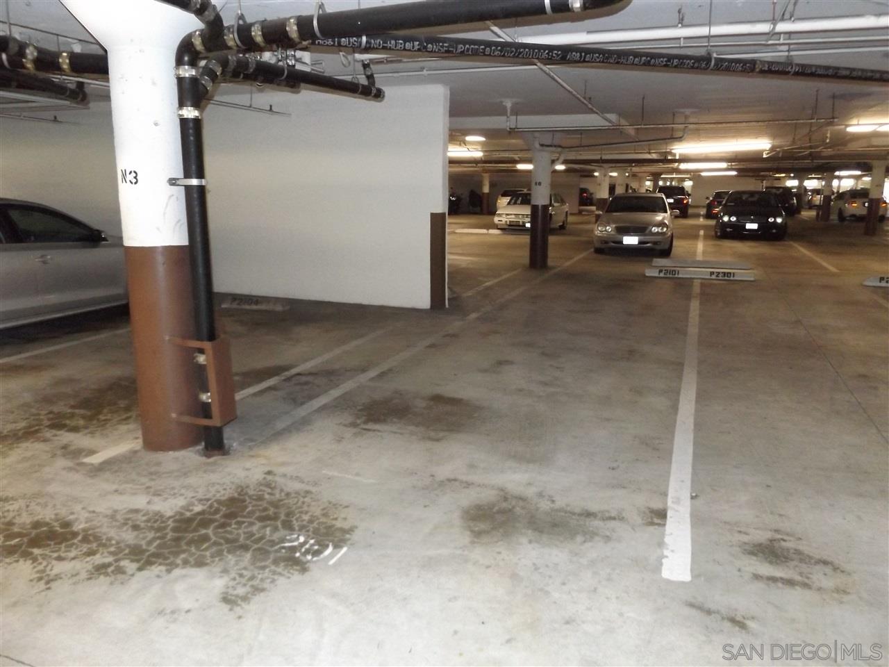 5805 Friars Road, Unit 2101 San Diego, CA 92110 - Photo 22 of 25 Space 2101 providing two assigned spats in tandem.