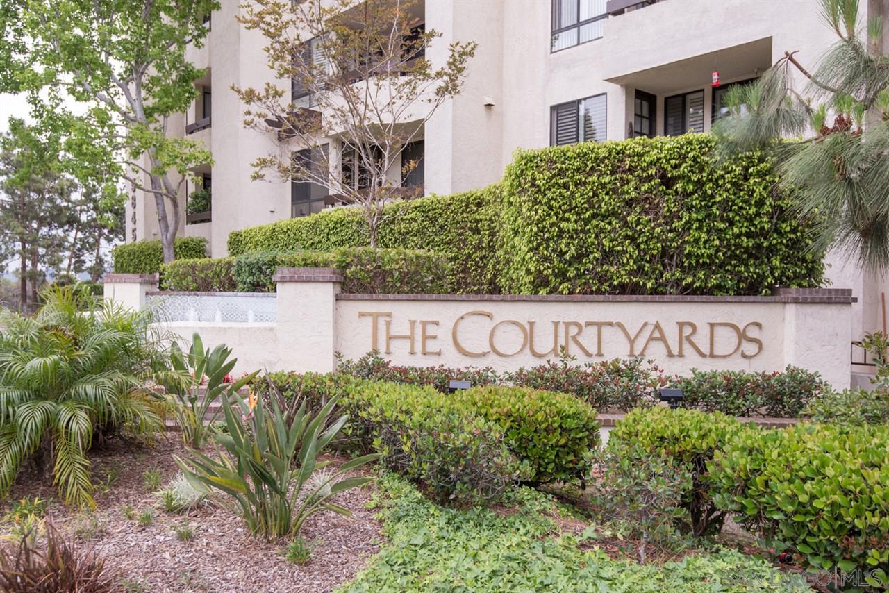 5805 Friars Road, Unit 2101 San Diego, CA 92110 - Photo 23 of 25 Community monument sign looking eastward on Friars Road.