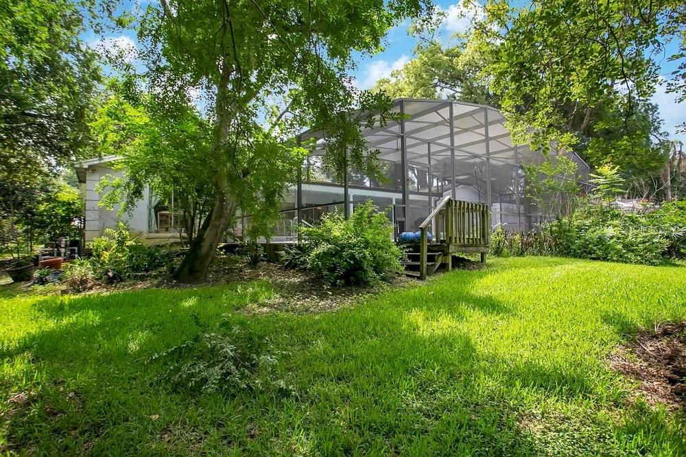 412 Forest Street Windermere, FL 34786 - Photo 20 of 34 a view of a house with a backyard and a large tree