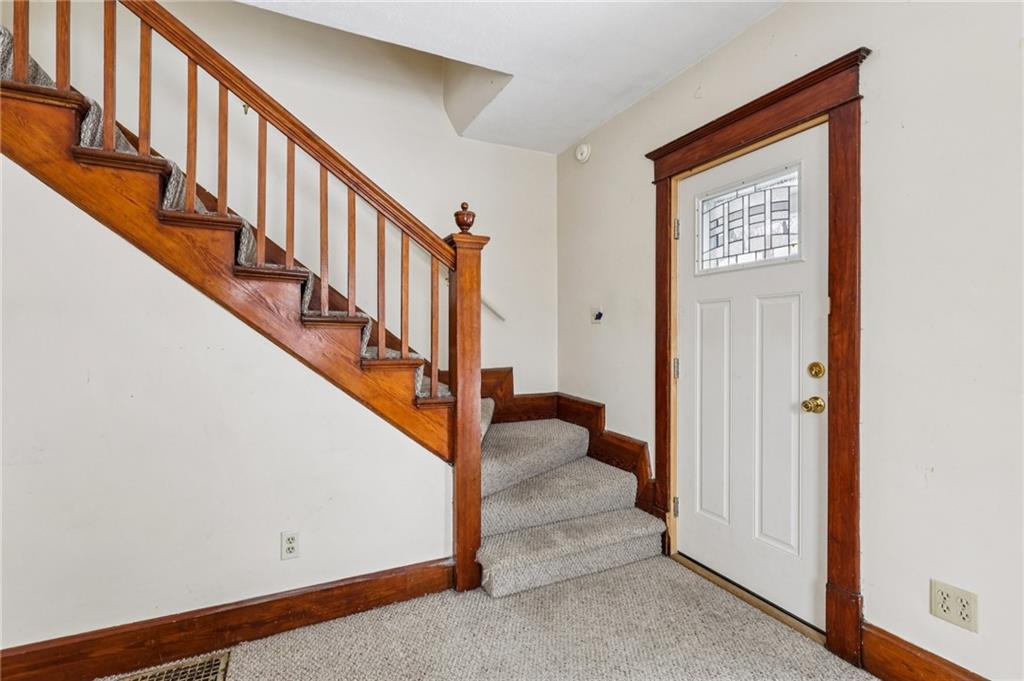 14 Elm Street Bessemer, PA 16112 - Photo 17 of 29 a view of an entryway with wooden floor