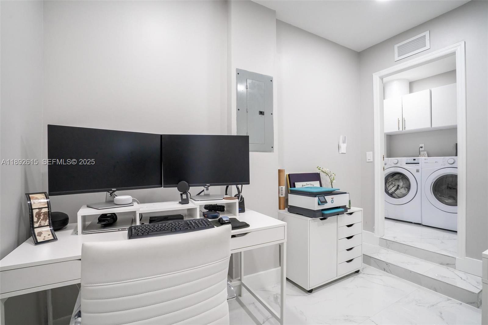 15025 Southwest 141st Terrace Miami, FL 33196 - Photo 27 of 34 a living room with furniture and a flat screen tv