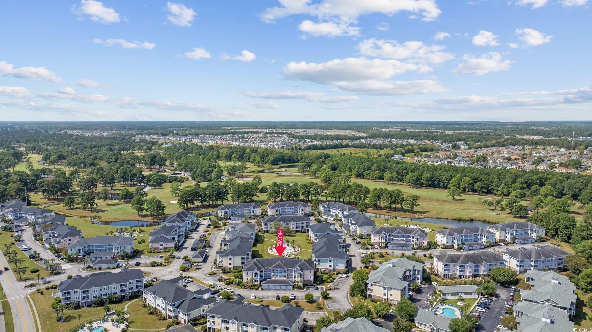 4846 Carnation Circle, Unit 103 Myrtle Beach, SC 29577 - Photo 28 of 31 View of property location featuring a nearby body of water and nearby suburban area