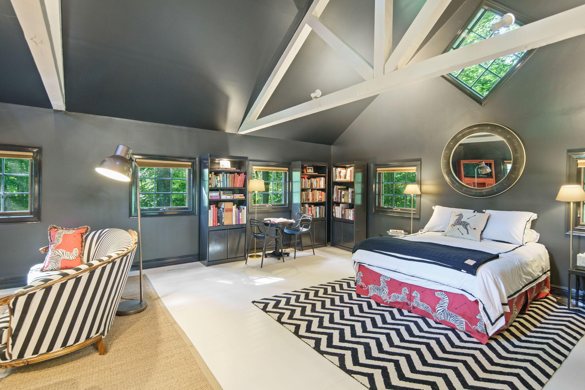 231 Cannon Road Wilton, CT 06897 - Photo 33 of 48 a bedroom with a bed and window