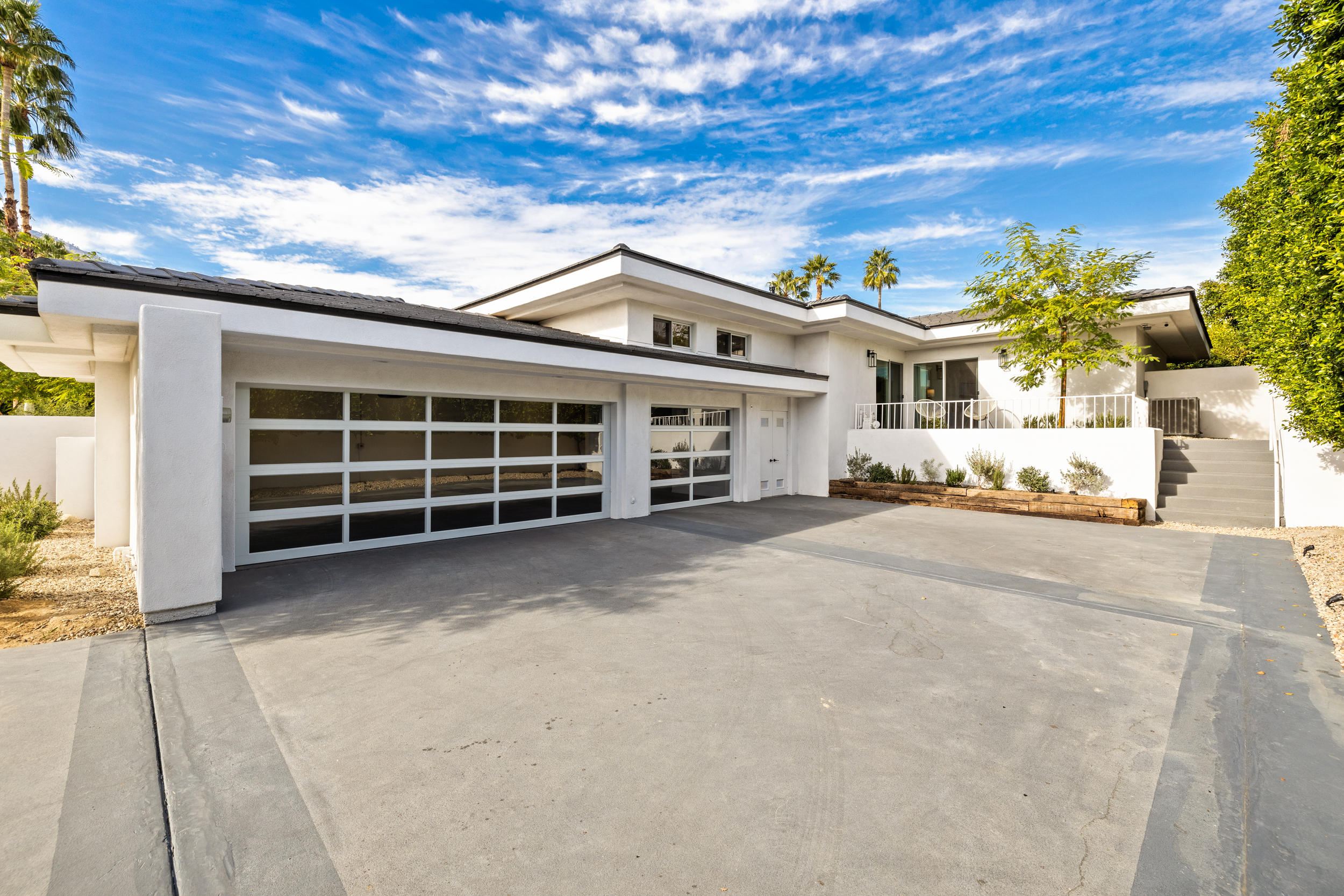 594 West Stevens Road, Unit A Palm Springs, CA 92262 - Photo 101 of 133 a view of a house with a outdoor space