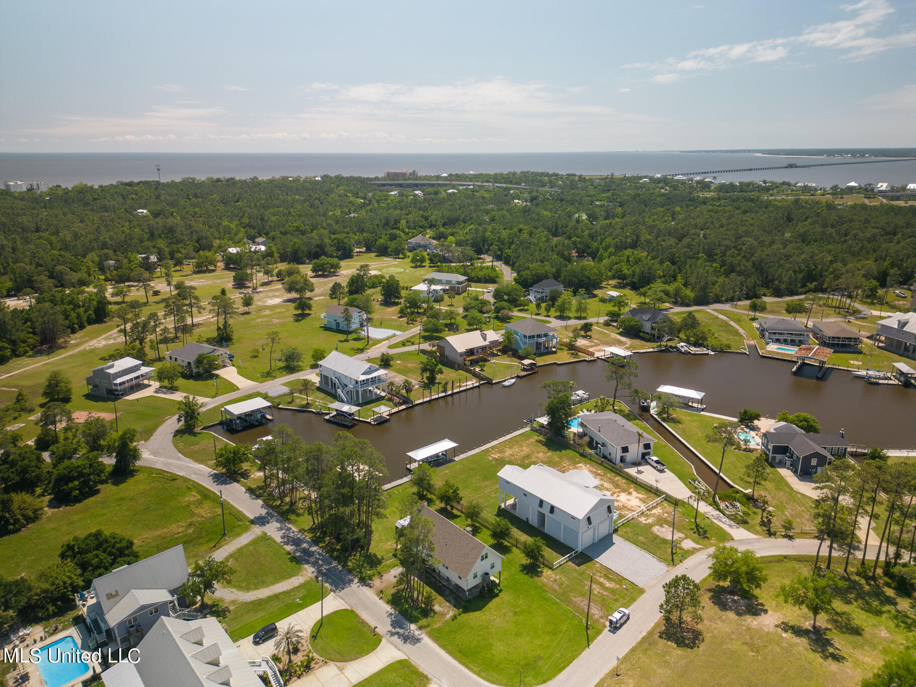 495 Prentiss Road Pass Christian, MS 39571 - Photo 36 of 43 Aerial 3