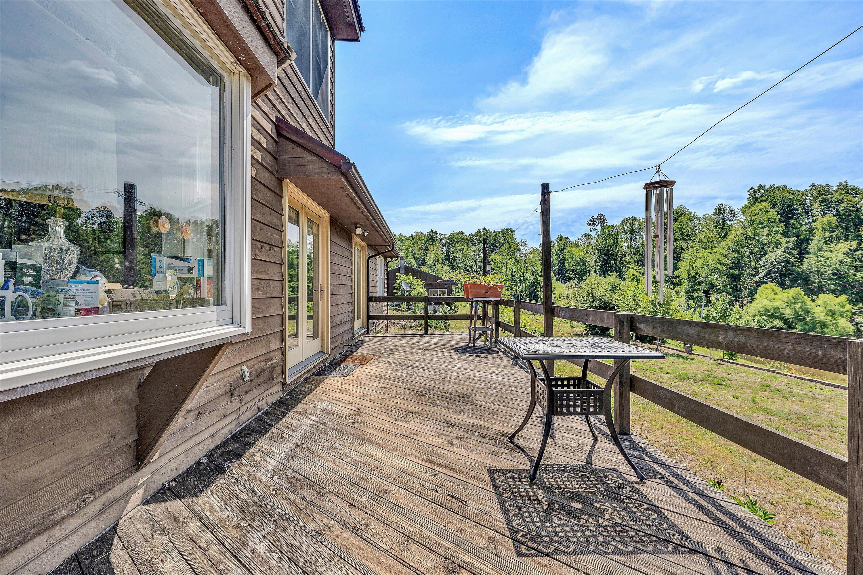 570 Mirey Branch Road Boones Mill, VA 24065 - Photo 32 of 43 Rear Deck