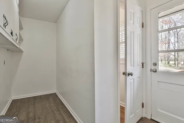 a view of a small space