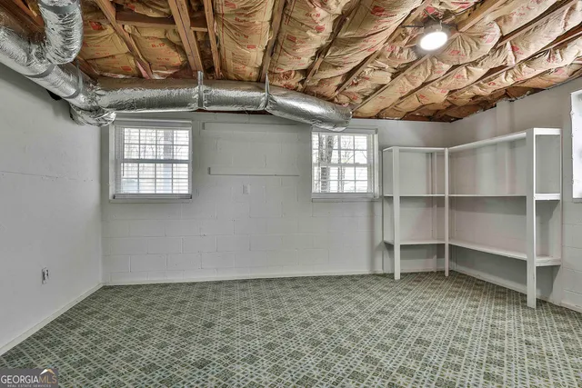 a backyard of a house