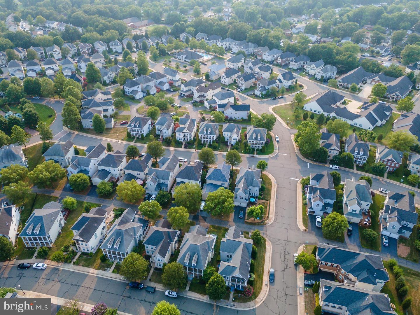 8362 Gaither Street Manassas, VA 20110 - Photo 3 of 8 an aerial view of residential houses with outdoor space