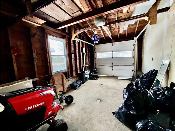 a room with gym equipment