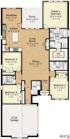 $378,990 | 7042 Garden Hill Drive, Baton Rouge, LA 70817