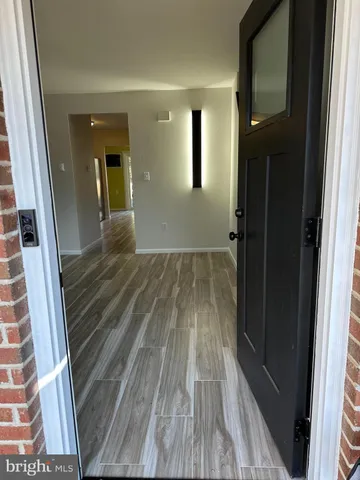 wooden floor in a gallery