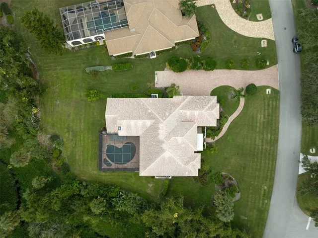 a view of a porch with a yard