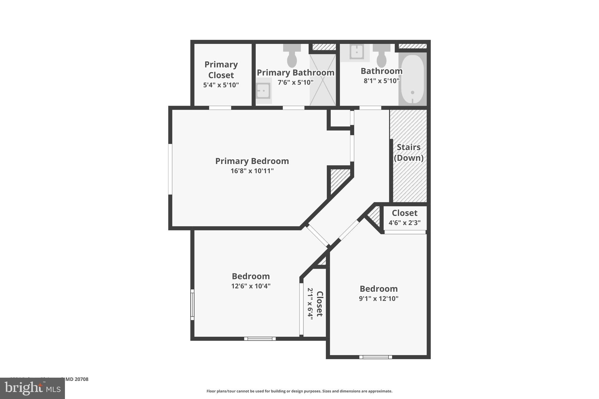 9334 Palmer Place, Unit 23 Laurel, MD 20708 - Photo 25 of 25 2nd Floor-Floorplan