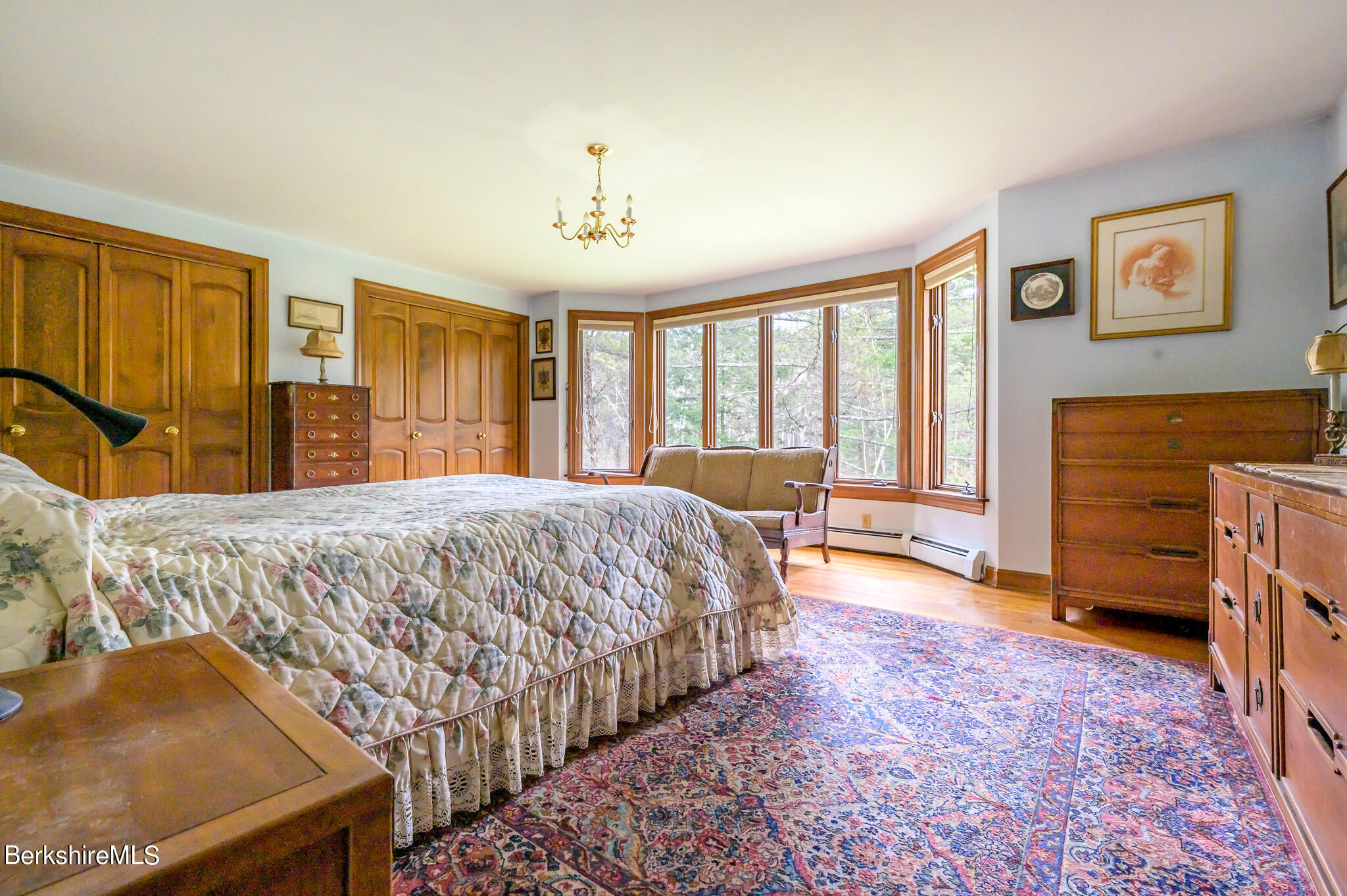 462 E Road Richmond, MA 01254 - Photo 26 of 49 a bed room with a bed and a chair