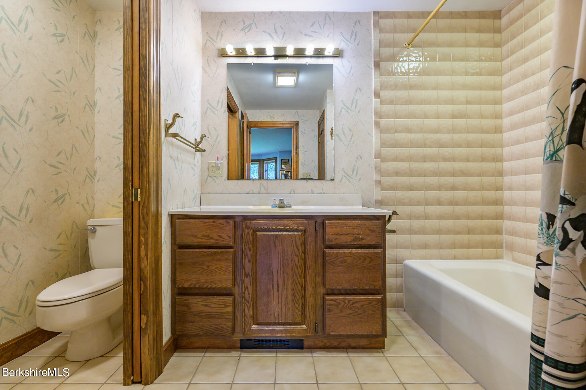 462 E Road Richmond, MA 01254 - Photo 27 of 49 a bathroom with a granite countertop sink a toilet and bathtub