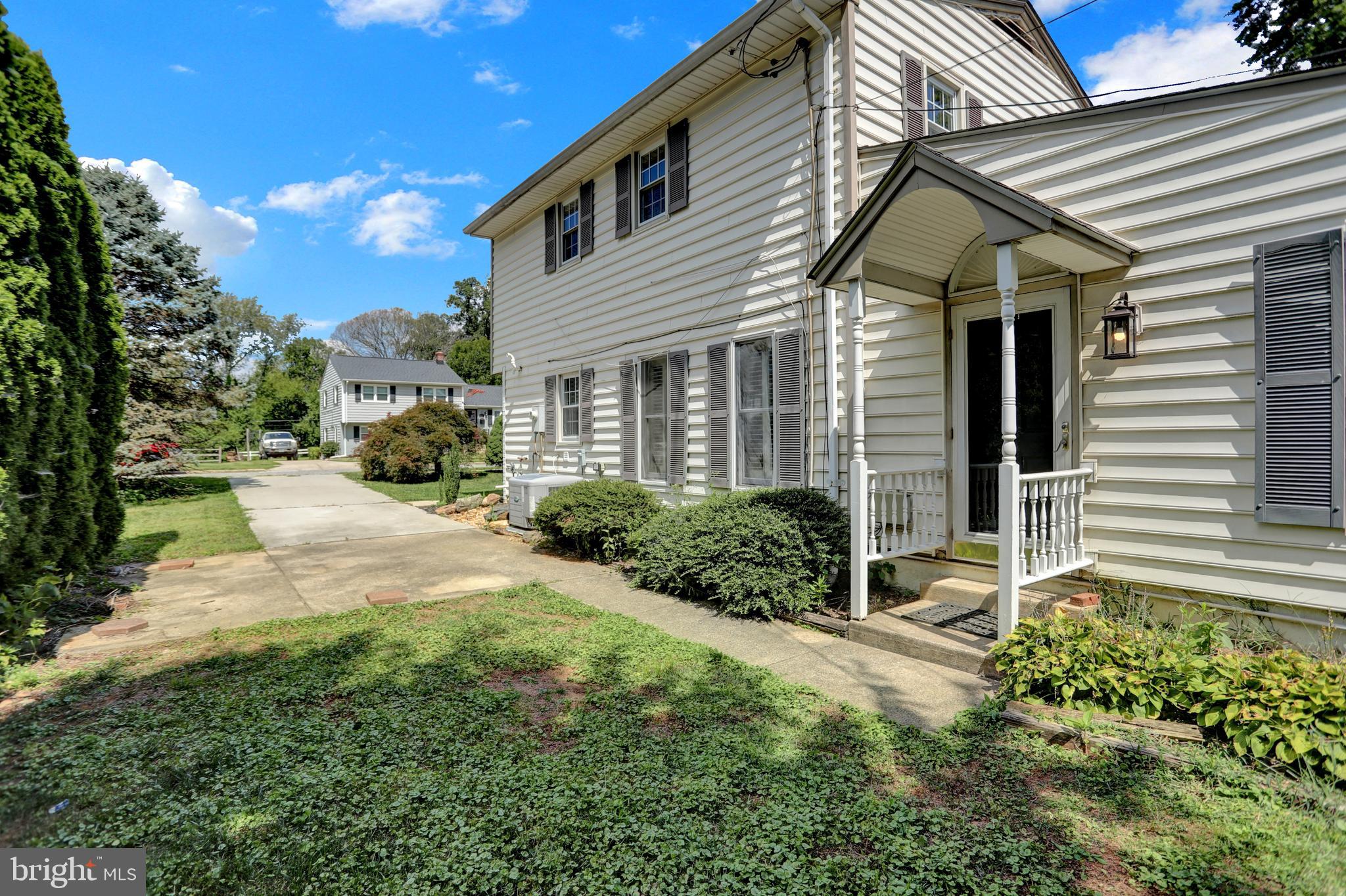 829 Kellogg Road Lutherville-Timonium, MD 21093 - Photo 41 of 42 a view of a house with backyard and garden