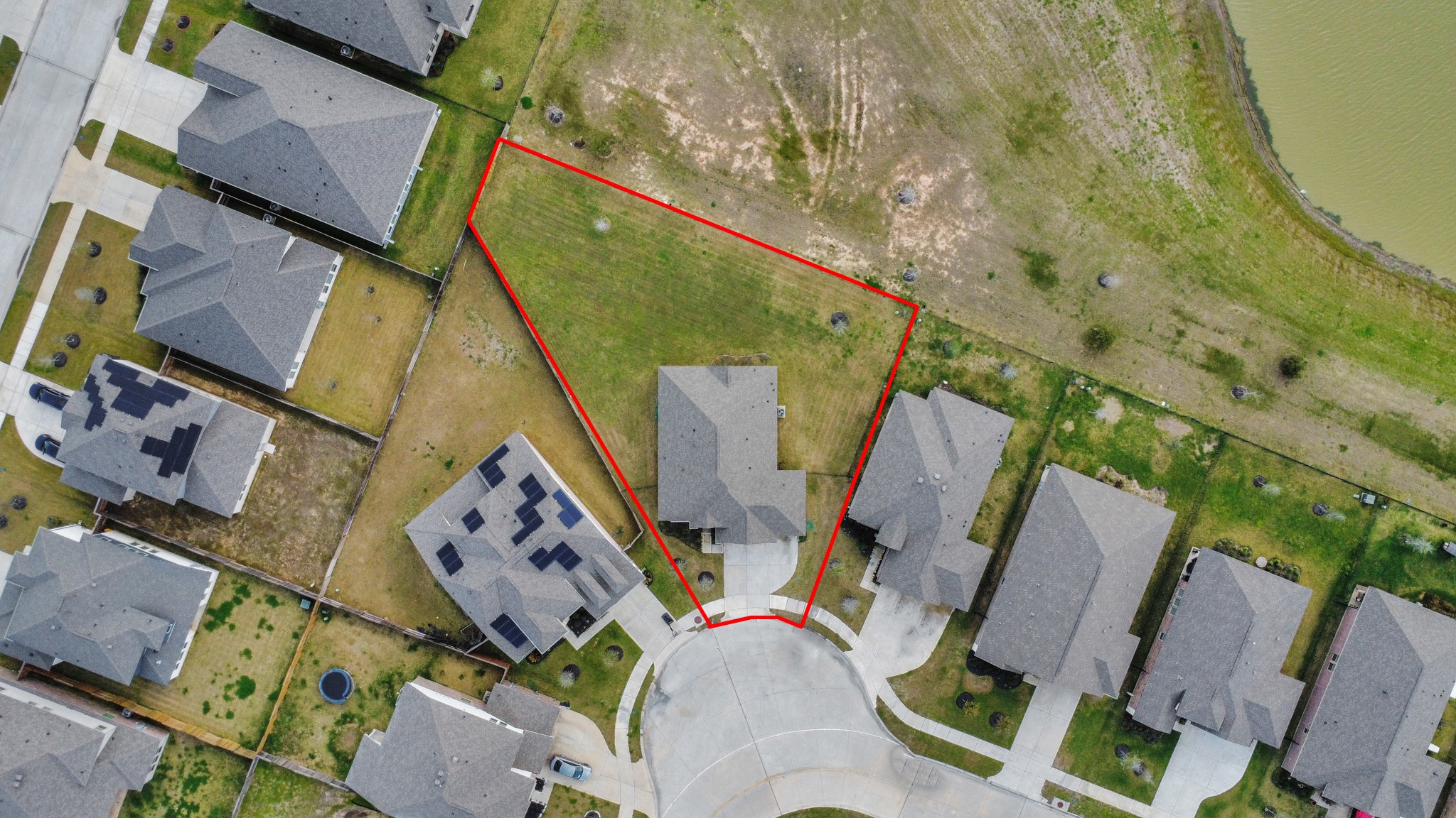 1654 Sequoia Run Drive Rosharon, TX 77583 - Photo 32 of 36 a aerial view of a fireplace with sitting area