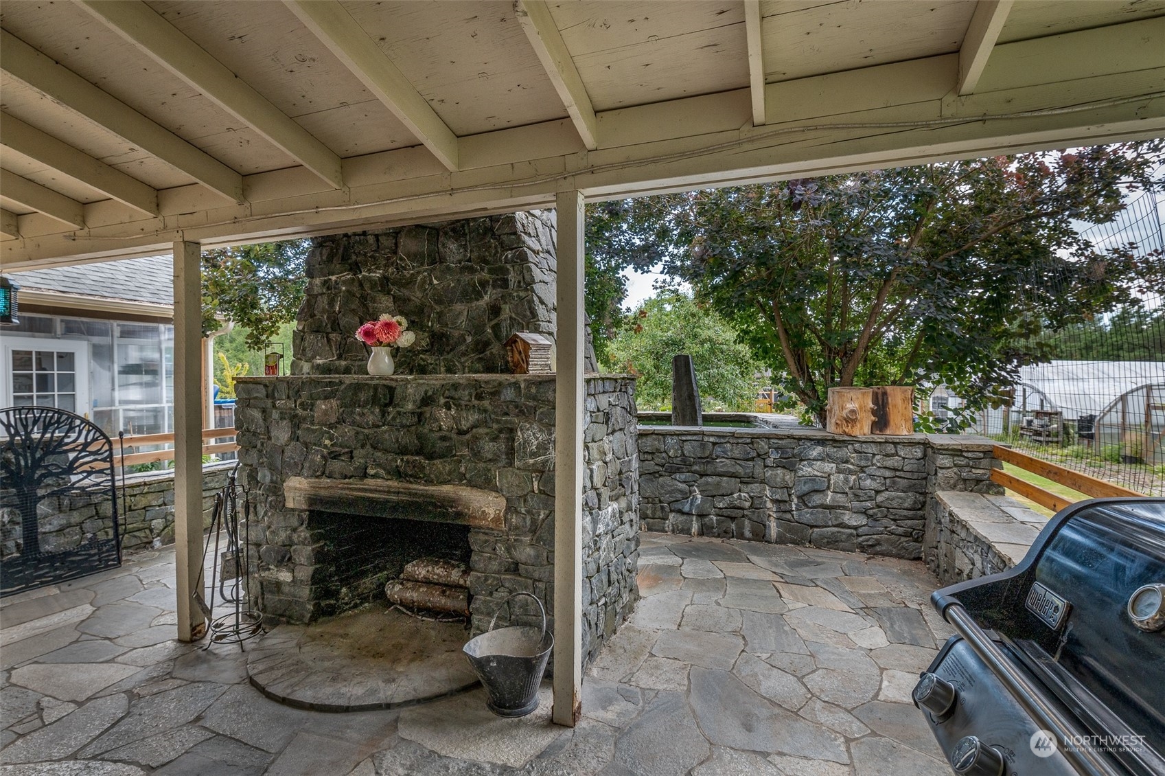 6283 Noon Road Everson, WA 98247 - Photo 30 of 40 a room with furniture and a fireplace