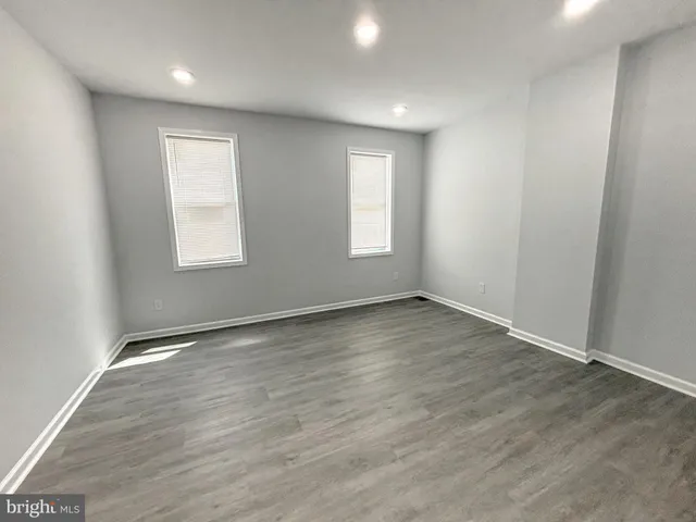 a view of a empty room