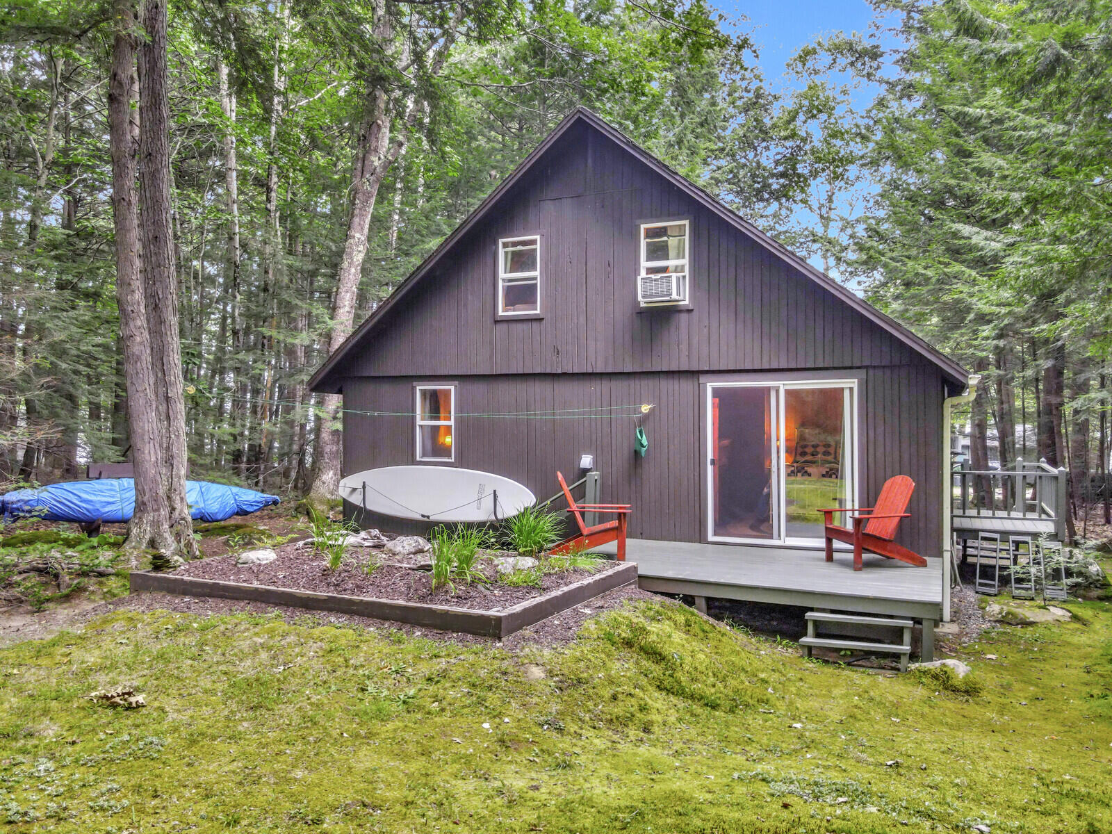 62 Cedar Camp Road, Unit 10 Belgrade, ME 04917 - Photo 7 of 78 BACK OF CAMP