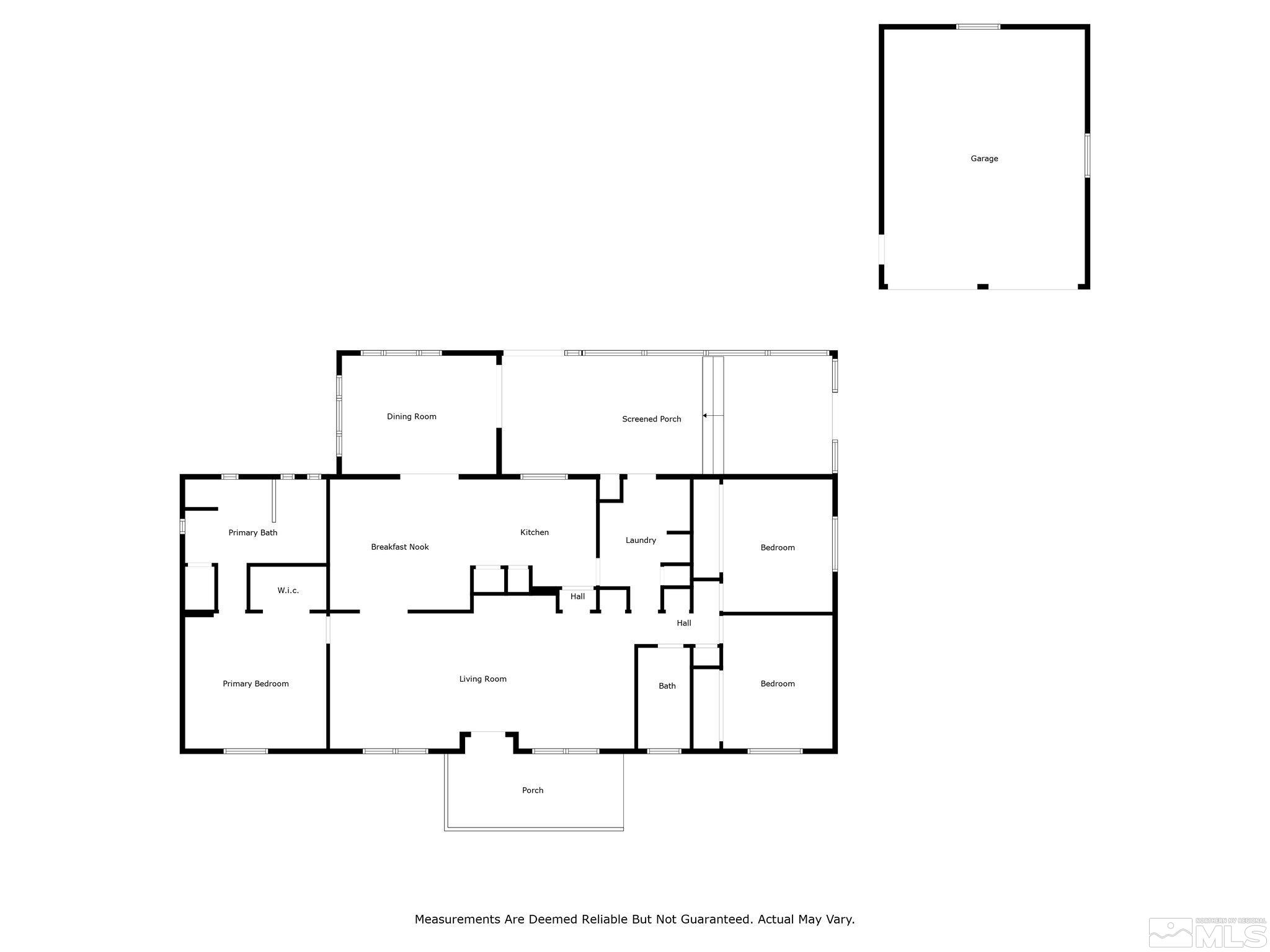 17925 Mockingbird Drive Reno, NV 89508 - Photo 40 of 40 a picture of floor plan
