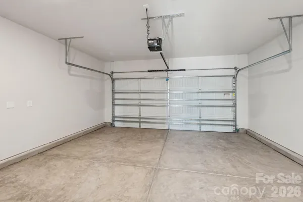 a view of a room with an empty racks