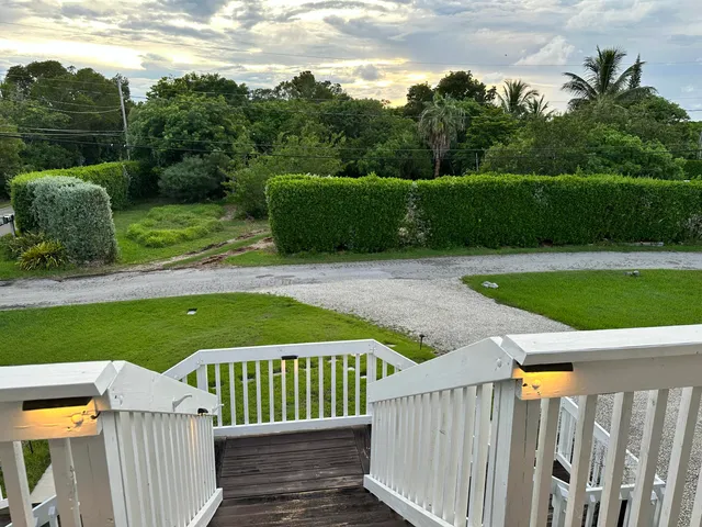 a view of a wrought iron fences