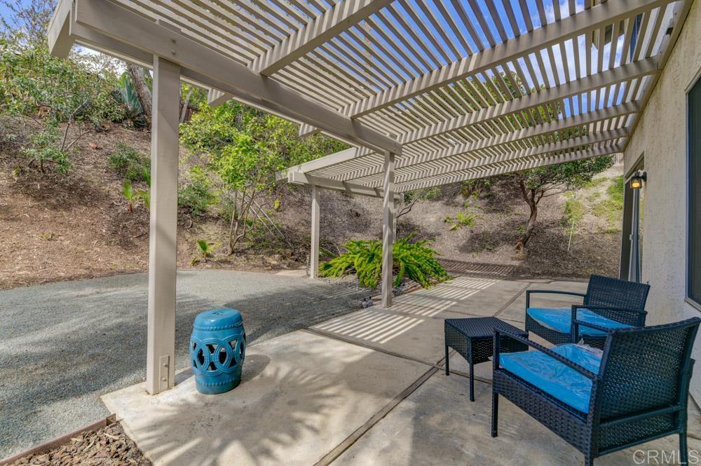 3573 Evening Canyon Road Oceanside, CA 92056 - Photo 20 of 45 a patio view with a seating space
