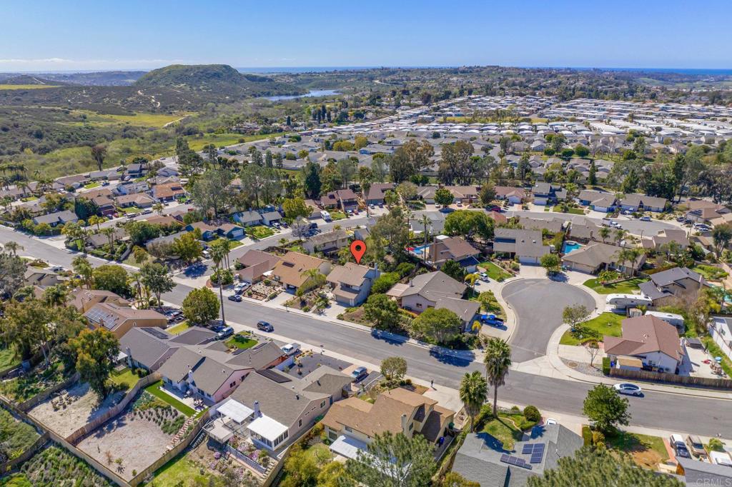 3573 Evening Canyon Road Oceanside, CA 92056 - Photo 37 of 45 an aerial view of residential houses with outdoor space
