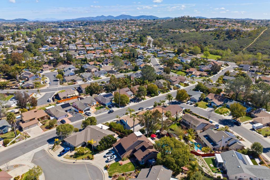 3573 Evening Canyon Road Oceanside, CA 92056 - Photo 45 of 45 an aerial view of a city with lots of residential buildings