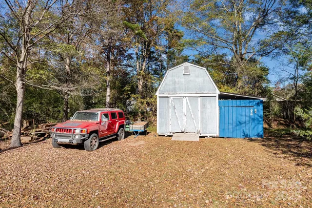 a car parked in front of house