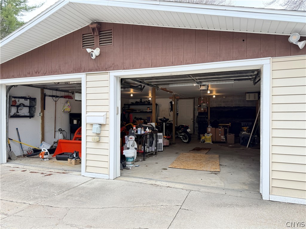 6918 Chases Lake Road Watson, NY 13343 - Photo 32 of 50 Attached 2-stall Garage