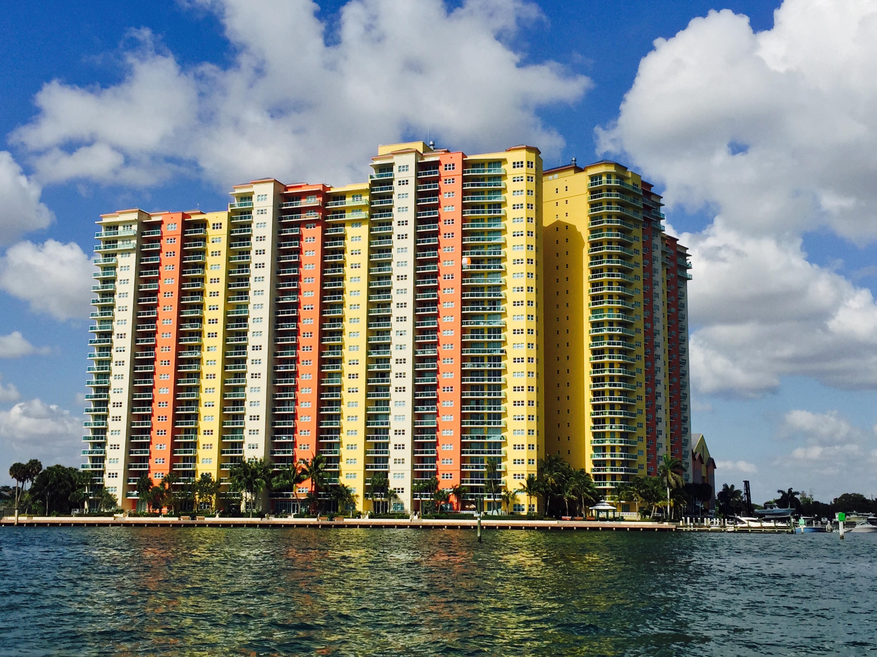 2650 Lake Shore Drive, Unit 1402 Riviera Beach, FL 33404 - Photo 21 of 40 Building from Water MLS