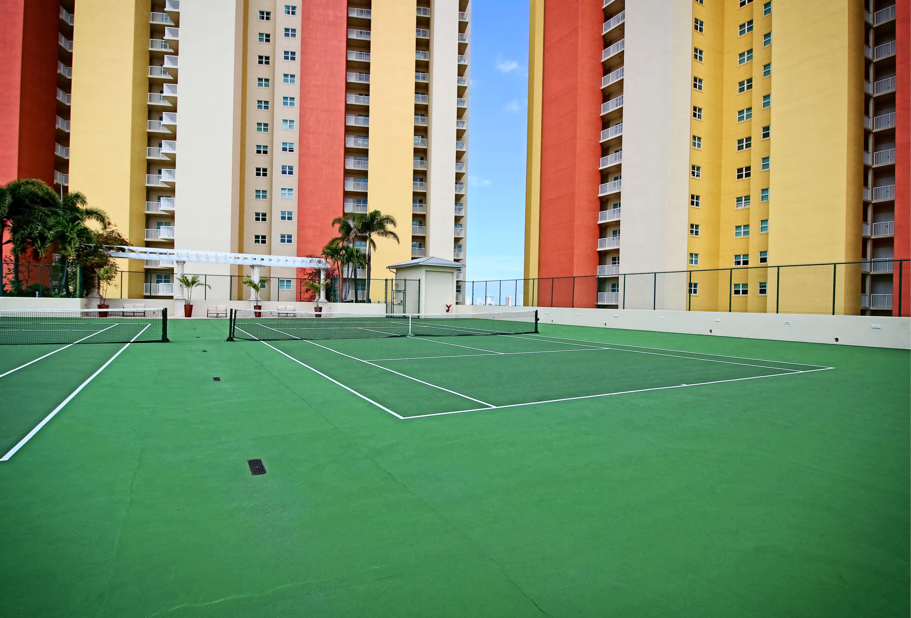 2650 Lake Shore Drive, Unit 1402 Riviera Beach, FL 33404 - Photo 37 of 40 Tennis Court MLS