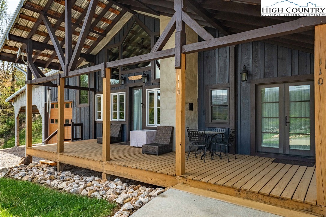 110 North River Lane Butler, TN 37640 - Photo 43 of 50 a view of a house with a porch