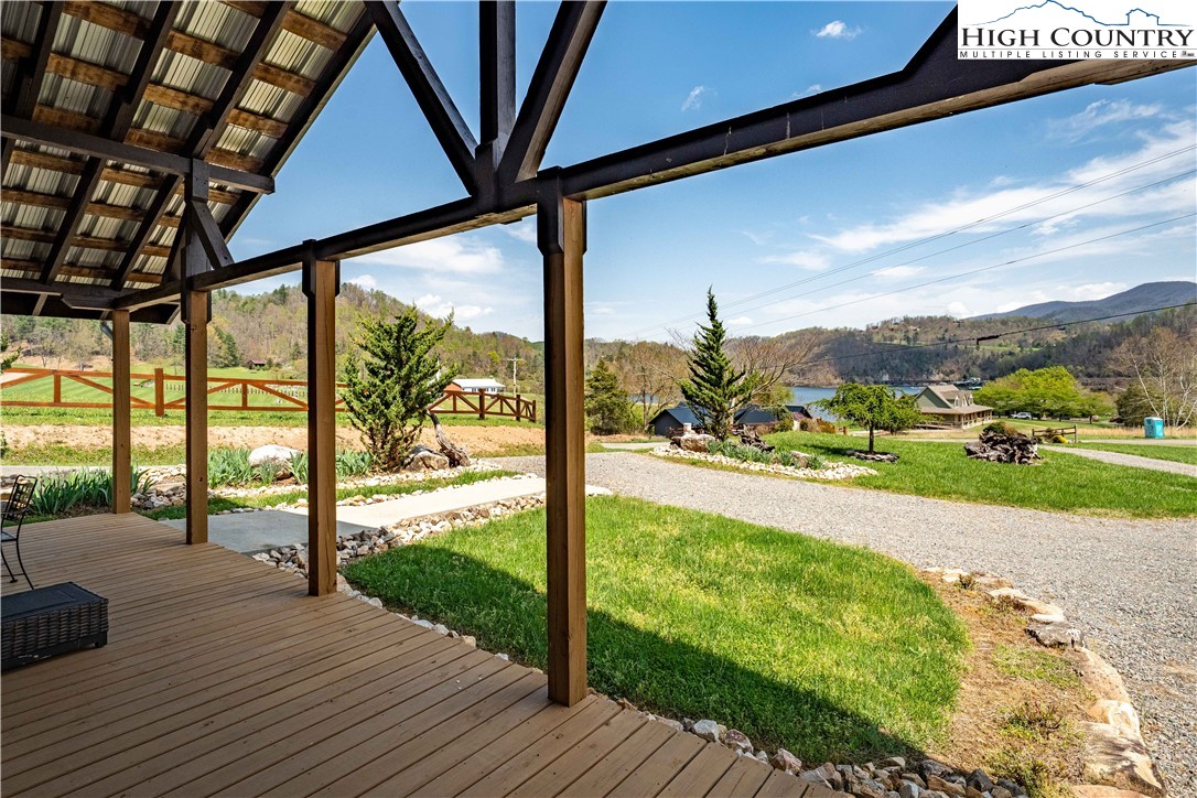 110 North River Lane Butler, TN 37640 - Photo 44 of 50 a view of a balcony with lake view