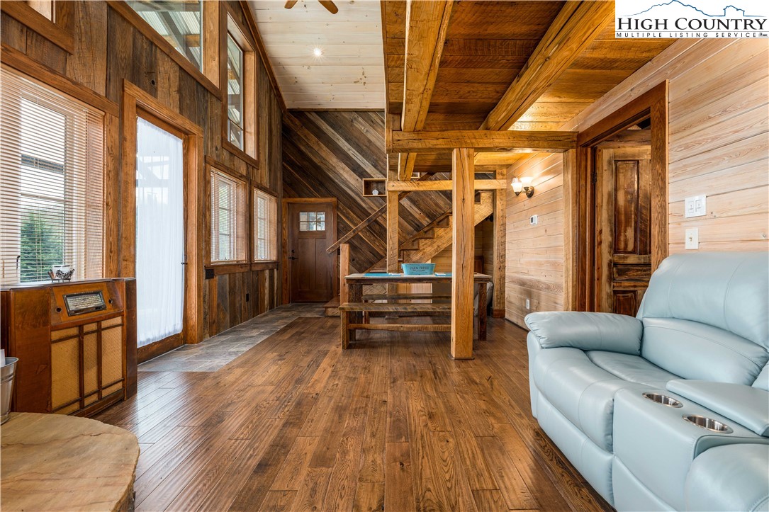 110 North River Lane Butler, TN 37640 - Photo 9 of 50 a view of livingroom with furniture and wooden floor